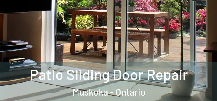 Patio Sliding Door Repair Muskoka - Ontario