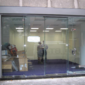 shop front door repair Muskoka